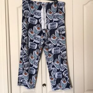 Disney Frozen Olaf Pajama Pants